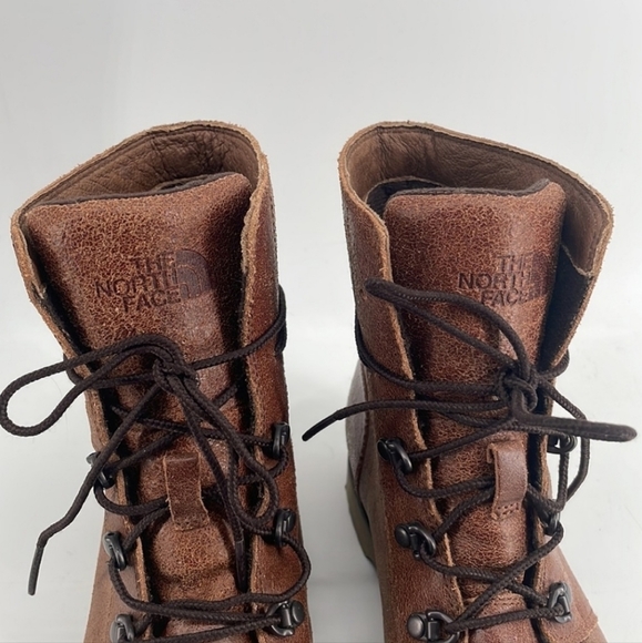THE North Face Ballard Lace II Leather Boots. Ladies Size 7. Brown - Picture 5 of 9